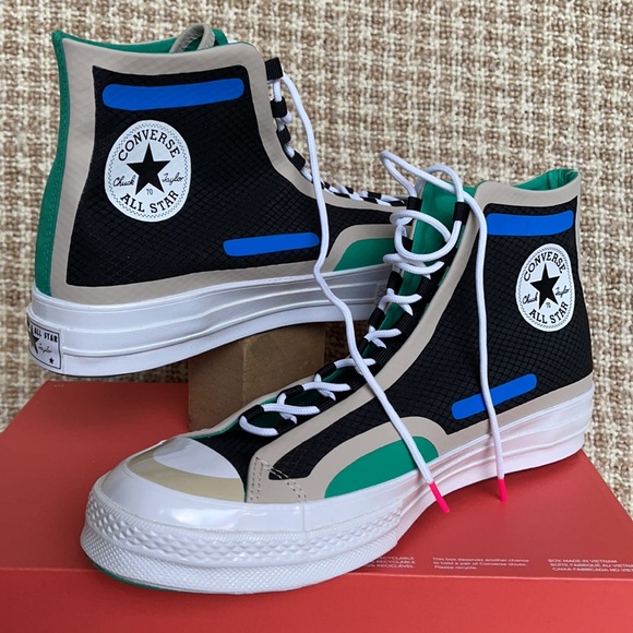 Converse Chuck 70 - Trail Hi Black/String/Digital Blue MEN`S - Picture 9 of 16